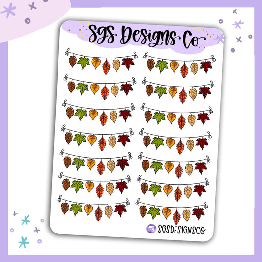 Holiday Garland Sticker Sheet