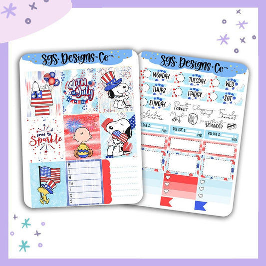 Snoop's Fourth of July Mini Sticker Kit